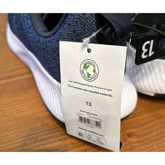 Athletic Works Men's SIZE 13 Core Jogger Sneakers NAVY NWT - Picture 6 of 6